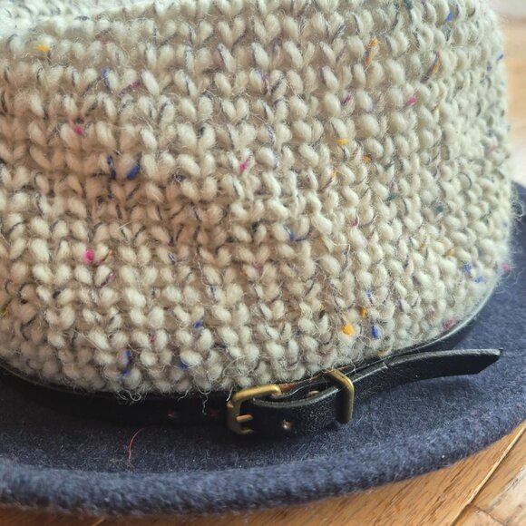 Bettini Two-tone Fedora/Trilby Women's Hat Made In Italy - Picture 2 of 10